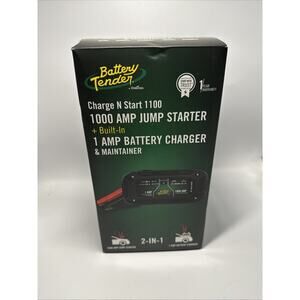 Battery Tender Charge N Start 1100 Smart 1200 AMP Battery Charger & Jump Starter